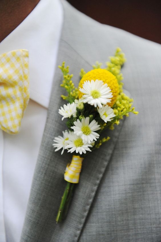 Effortless Ideas To Use Chamomile Daisy In Your Wedding 22