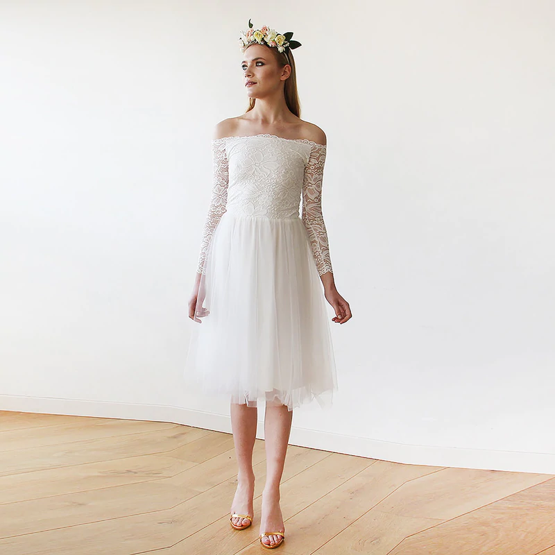 Short Wedding Dresses Ideas You Will Love This Summer 4