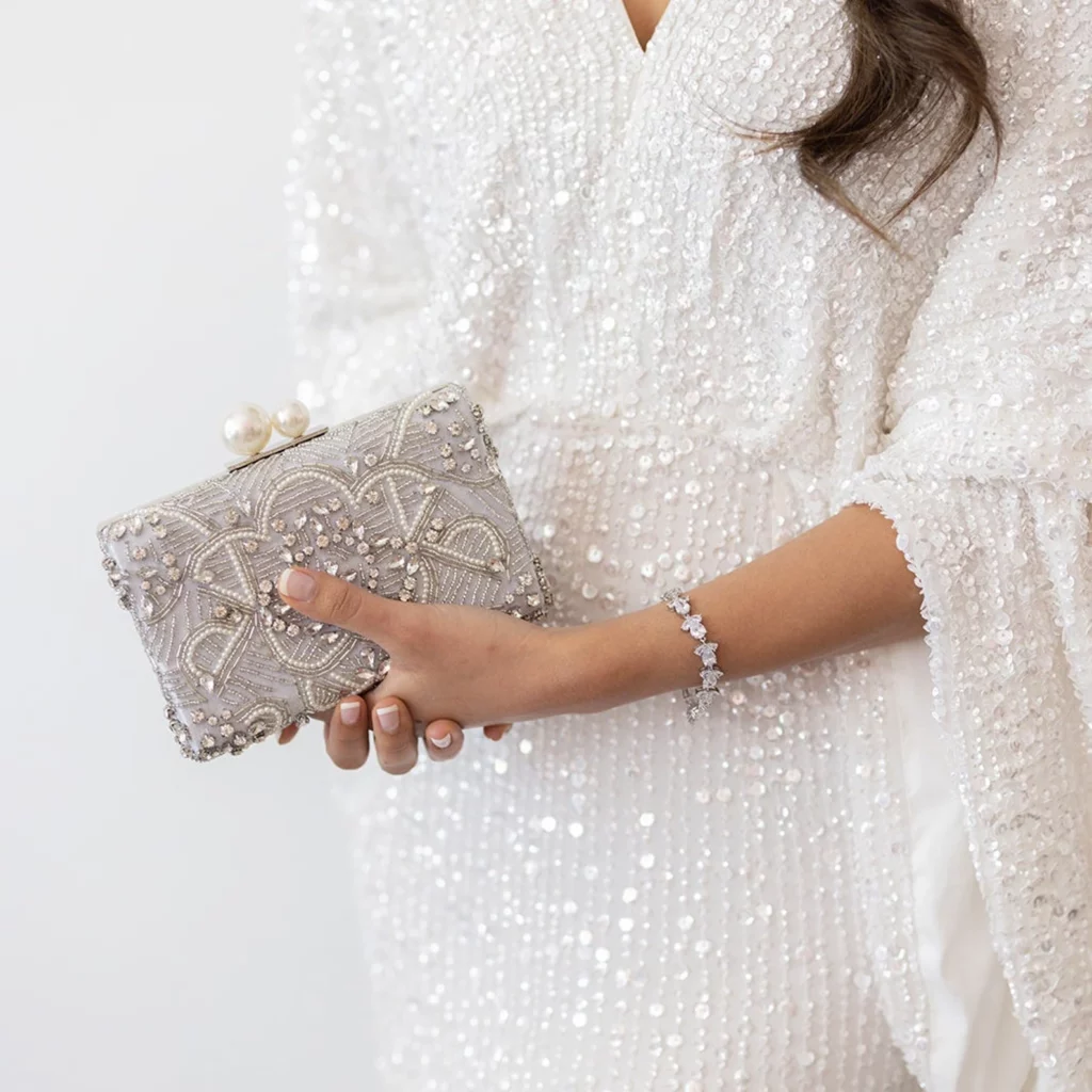 Beautiful Bridal Clutches to Carry on Your Big Day2