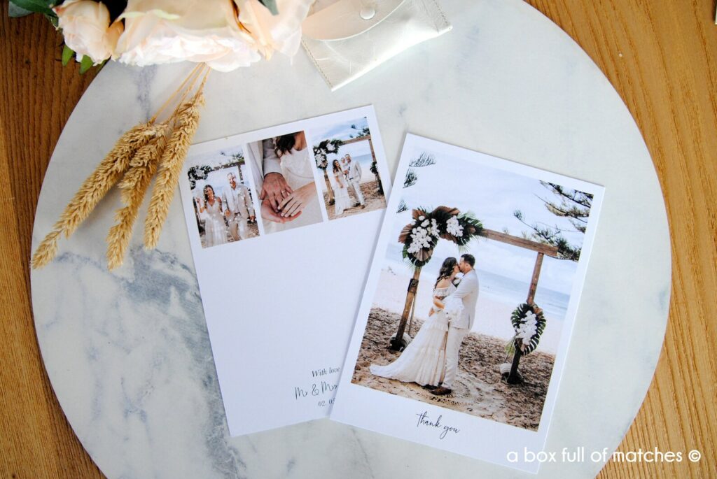 Outstanding Thank You Cards for Weddings to Express Your Appreciation11