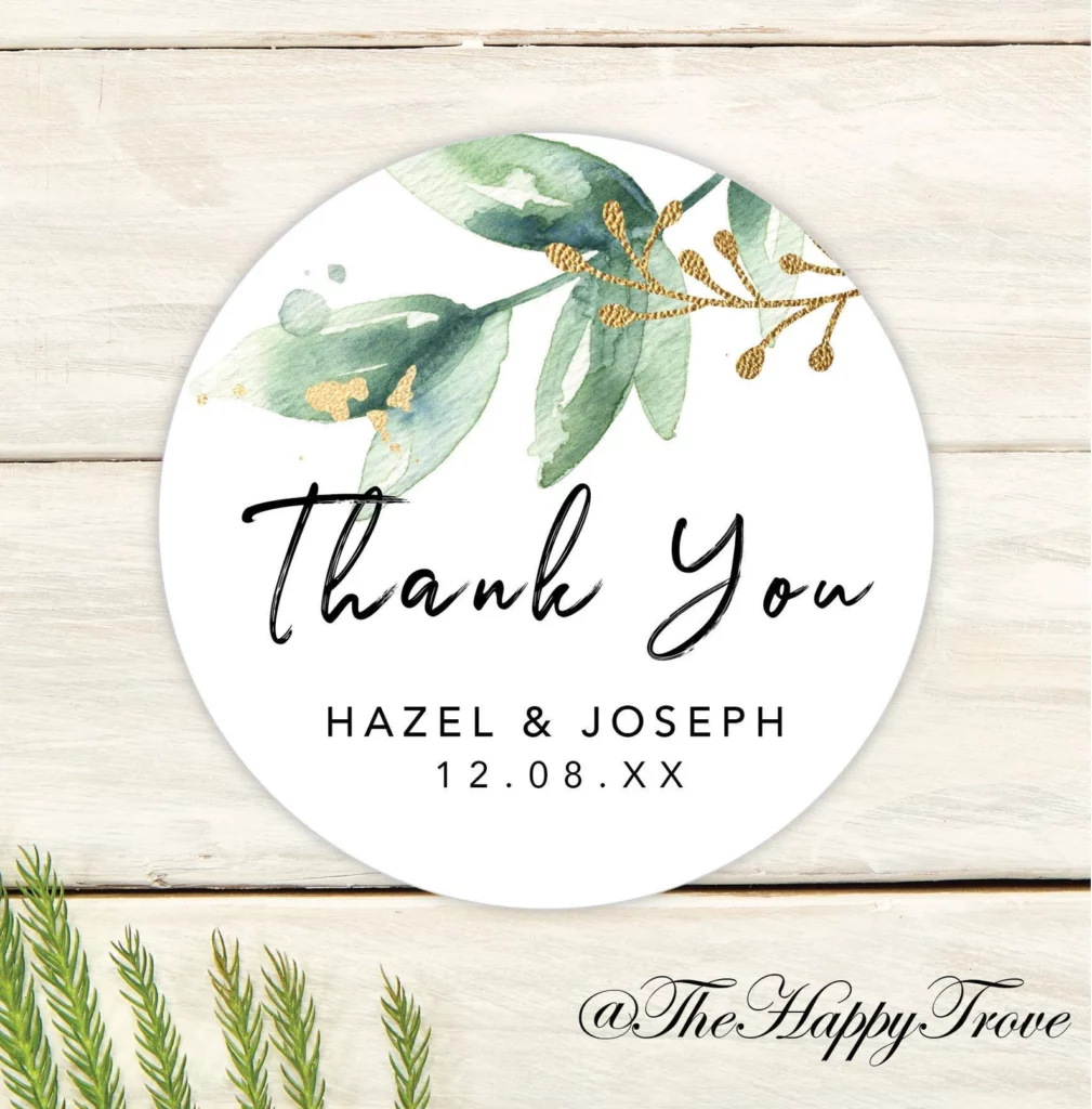 Outstanding Thank You Cards for Weddings to Express Your Appreciation15