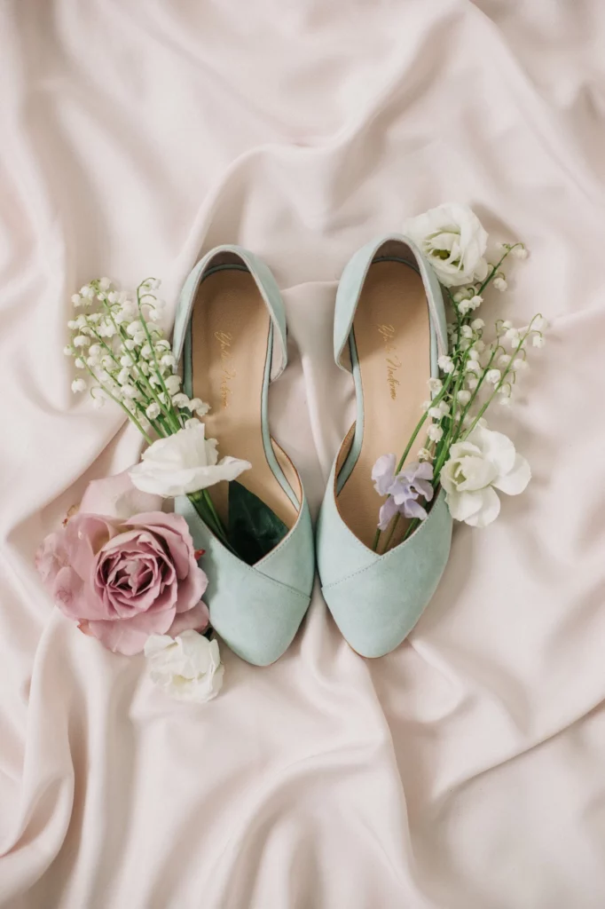 Stunning Mint Wedding Shoe Ideas For Your Big Day 2