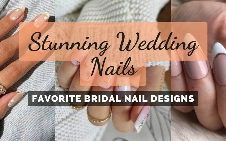 Stunning Wedding Nails Perfect For Your Big Day