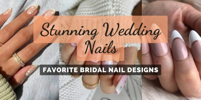 Stunning Wedding Nails Perfect For Your Big Day