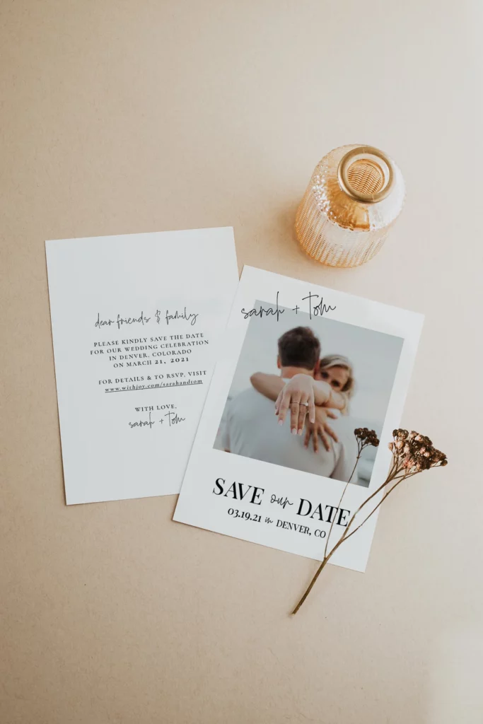 Wedding Postponement Card Ideas 6