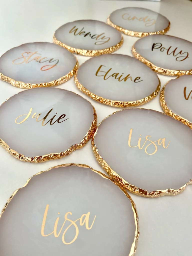 Resin Coaster For Bachelorette Party Favors