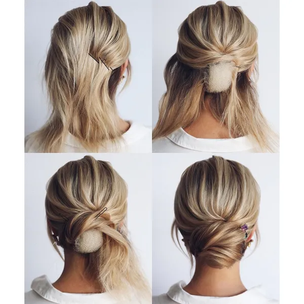 diy wedding hairstyle Archives  Weddingomania