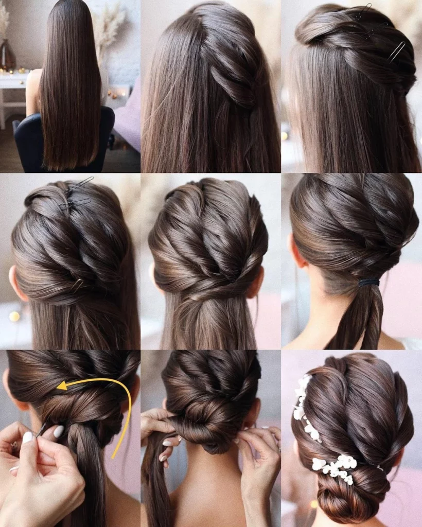 15 Best DIY Wedding Hairstyles23