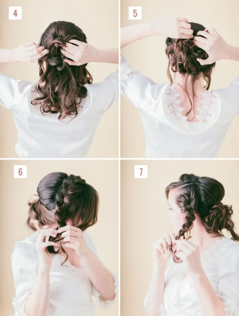 17 Best DIY Wedding Hairstyles2jpg