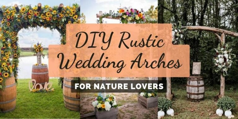 DIY Rustic Wedding Arches For Nature Lovers