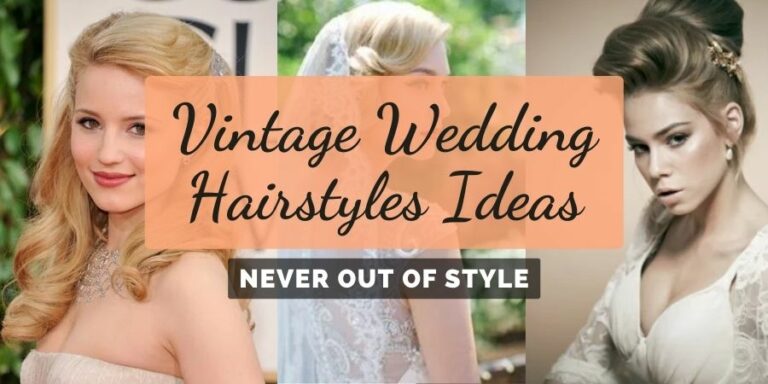 Retro & Vintage Wedding Hairstyles Ideas
