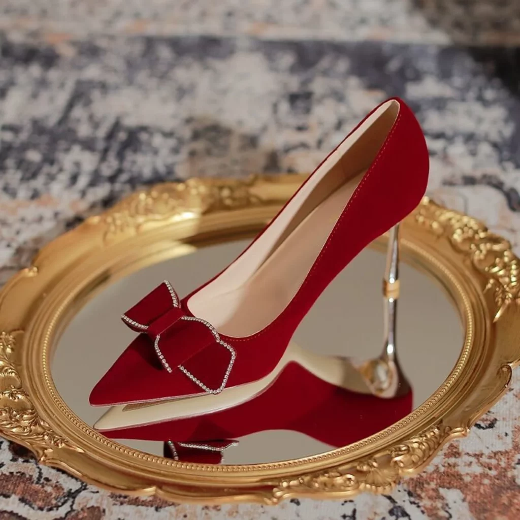 Sexy Red Wedding Shoes For Bride10