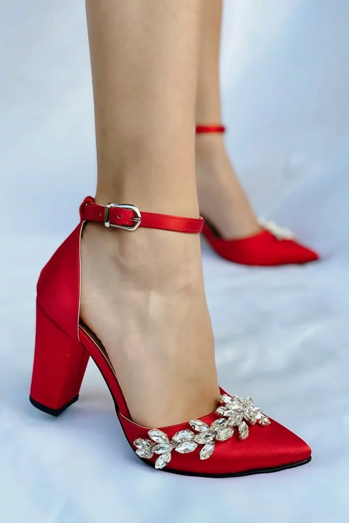 Sexy Red Wedding Shoes For Bride8