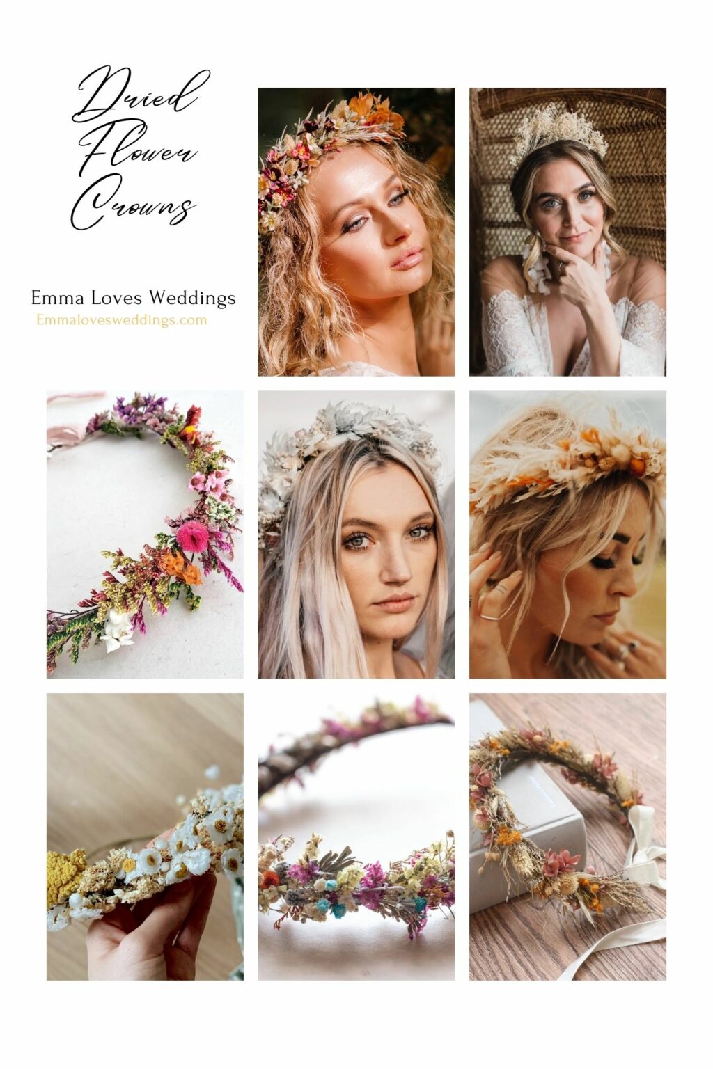 99+ Stunning Flower Crown Ideas For Your Wedding