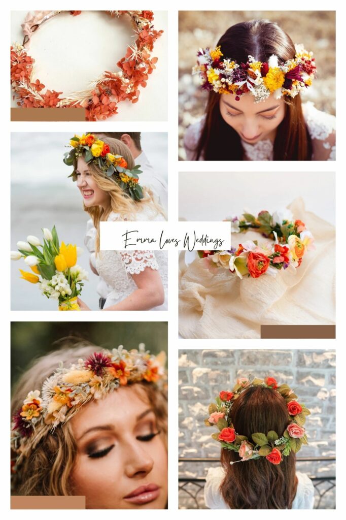 99 Stunning Flower Crown Ideas For Your Wedding18 1