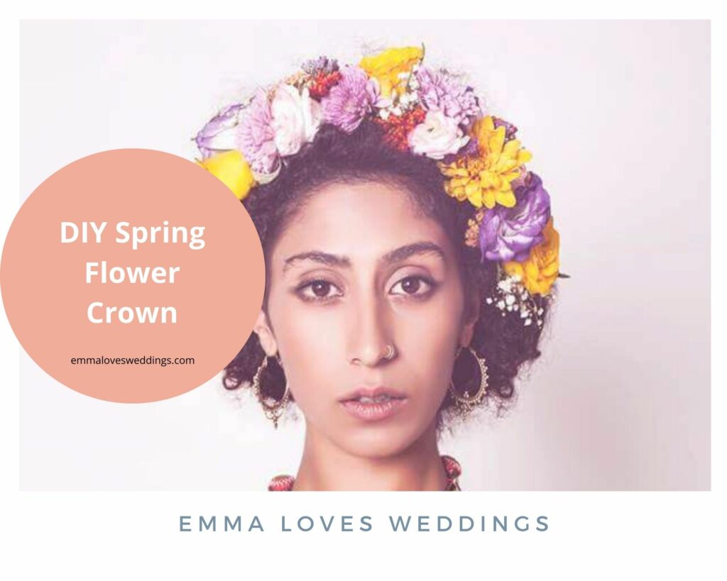 DIY Wedding Flower Crown In Easy Steps5 2