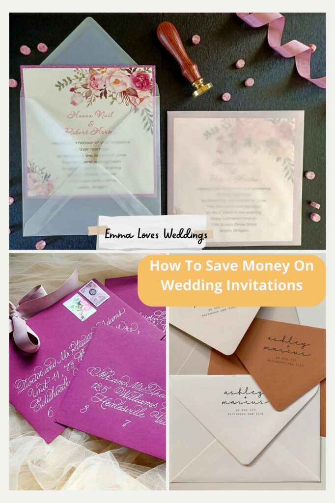 How To Save Money On Wedding Invitations2 2