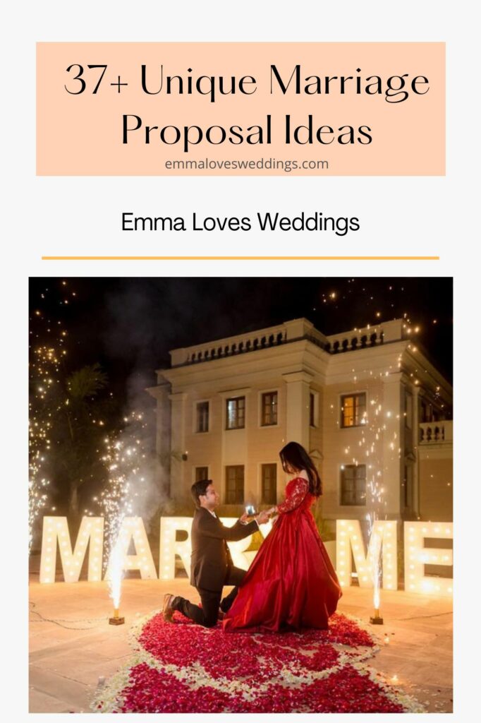 37 Unique Marriage Proposal Ideas11