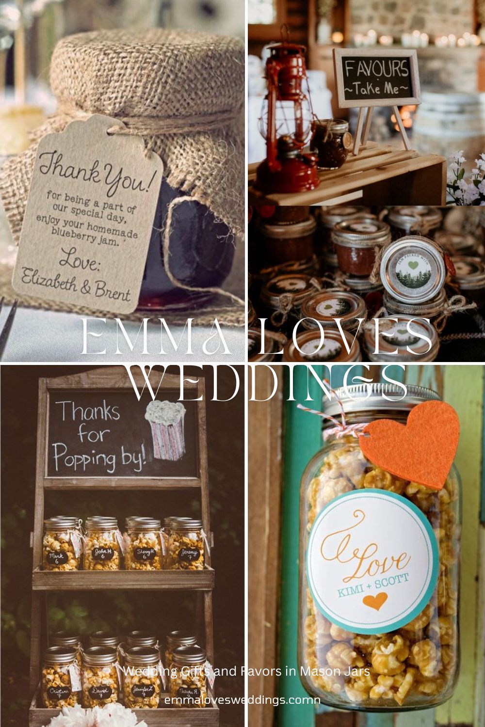 35+ Creative Mason Jars Wedding Centerpiece Ideas