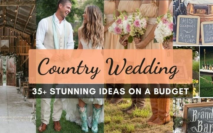 Stunning Rustic Country Wedding Ideas On A Budget