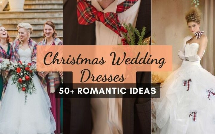 Romantic Christmas Wedding Dresses Ideas To Make You Fall In Love