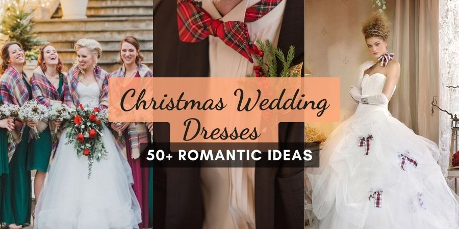 Romantic Christmas Wedding Dresses Ideas To Make You Fall In Love