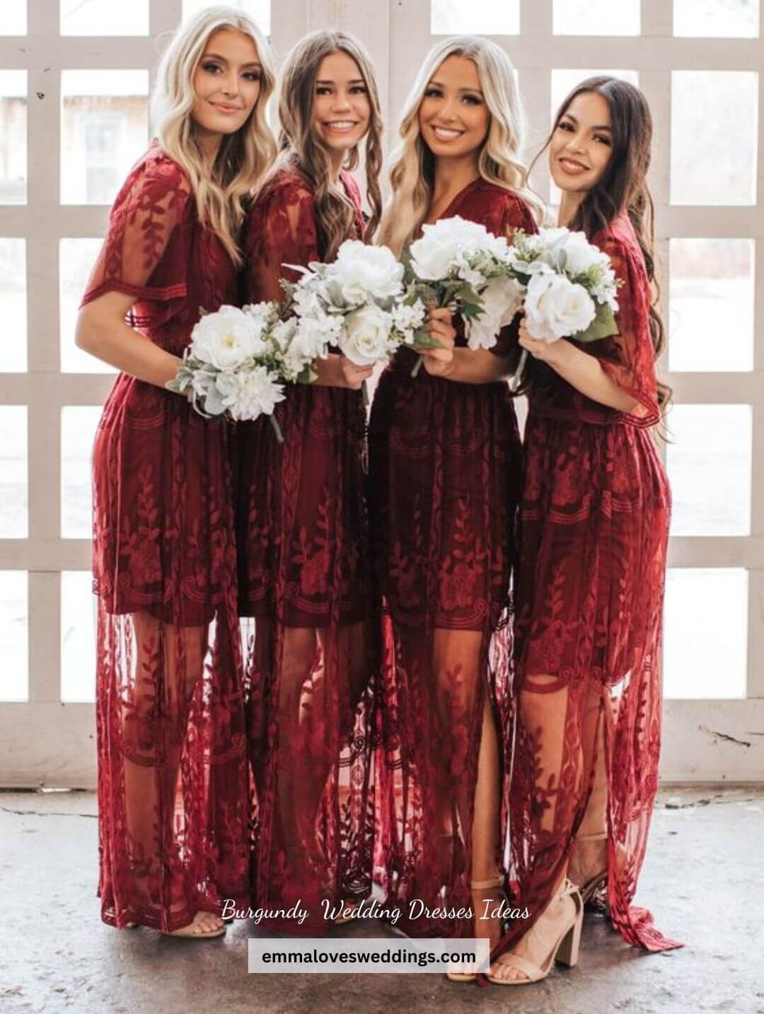25+ Best Burgundy Wedding Dresses Ideas For Bridesmaids — free download