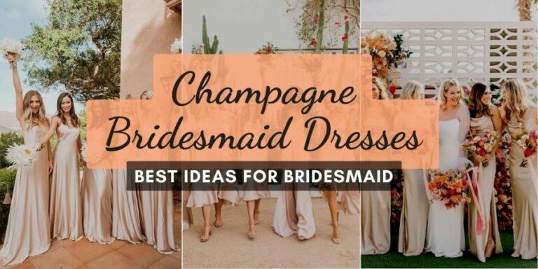 Best Champagne Bridesmaid Dresses Ideas For