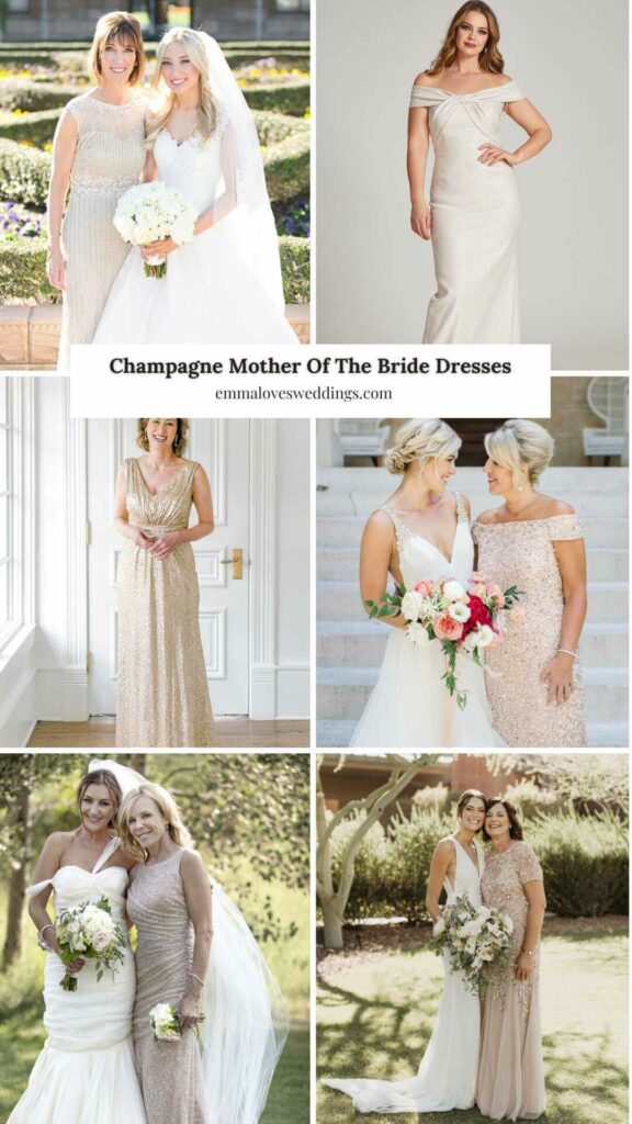 Champagne Mother Of The Bride Dresses Ideas