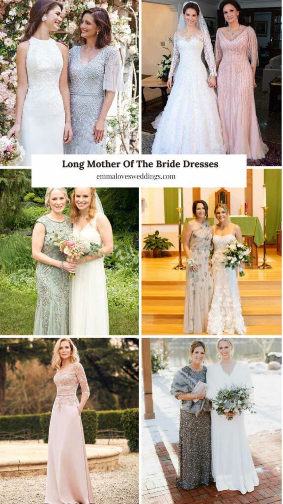 Long Mother Of The Bride Dresses Ideas