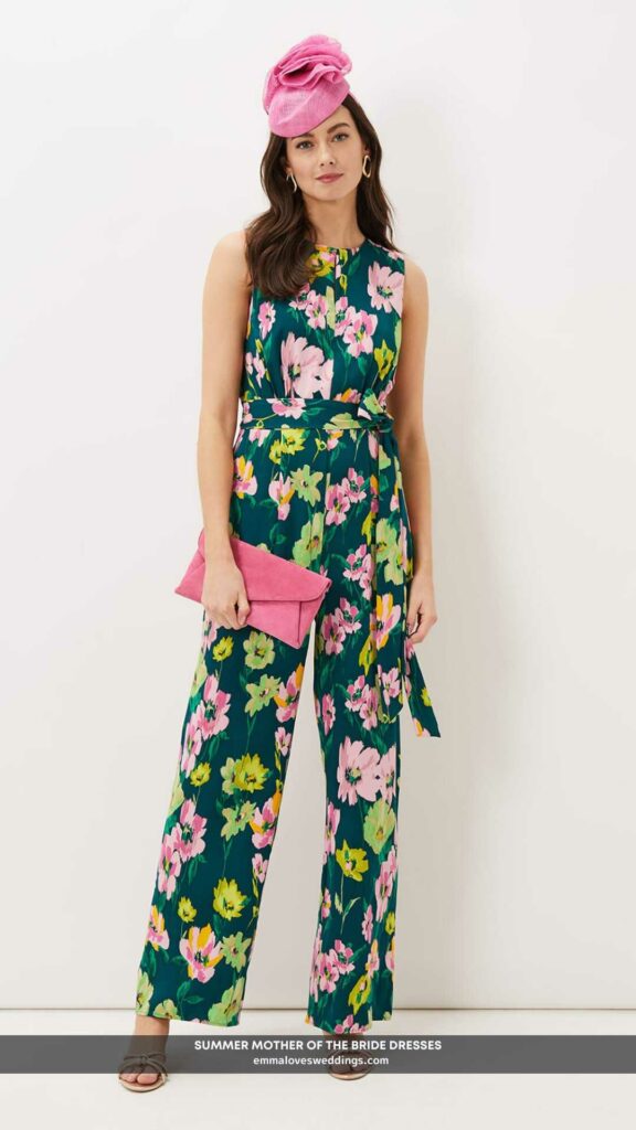 This mother of the bride jumpsuit is gorgeous and would be perfect for a summer wedding.