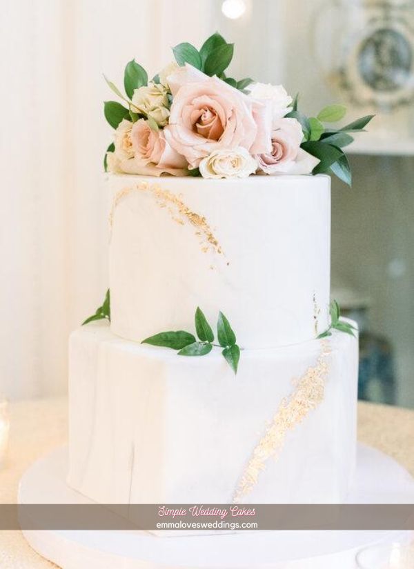 With a marble cake stand you may add another unique touch to your two tier small wedding cake stand.