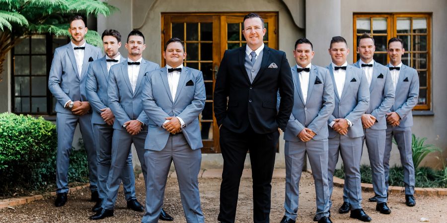 Weddings Groom and Groomsmen terms and definitions