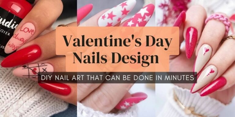Quick and Easy Valentines Day Nails Design Youll Love