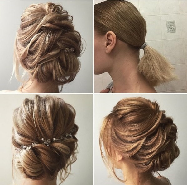 There is beauty and versatility in these messy short hairstyles for a wedding.