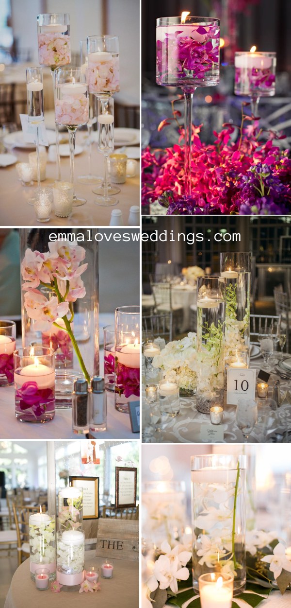 34 Stunning Floating Candle Centerpieces For Wedding 2023