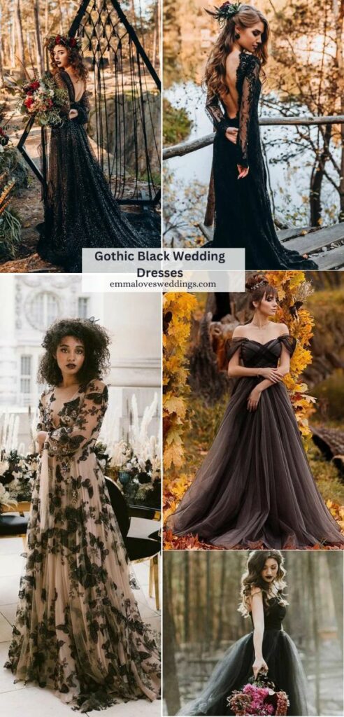 Gothic inspired wedding dresses are a terrific idea to show off your personal flair on your wedding day.
