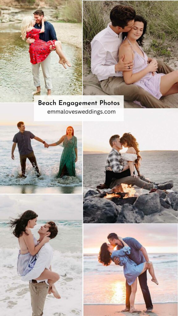 Beach Engagement Photos Ideas