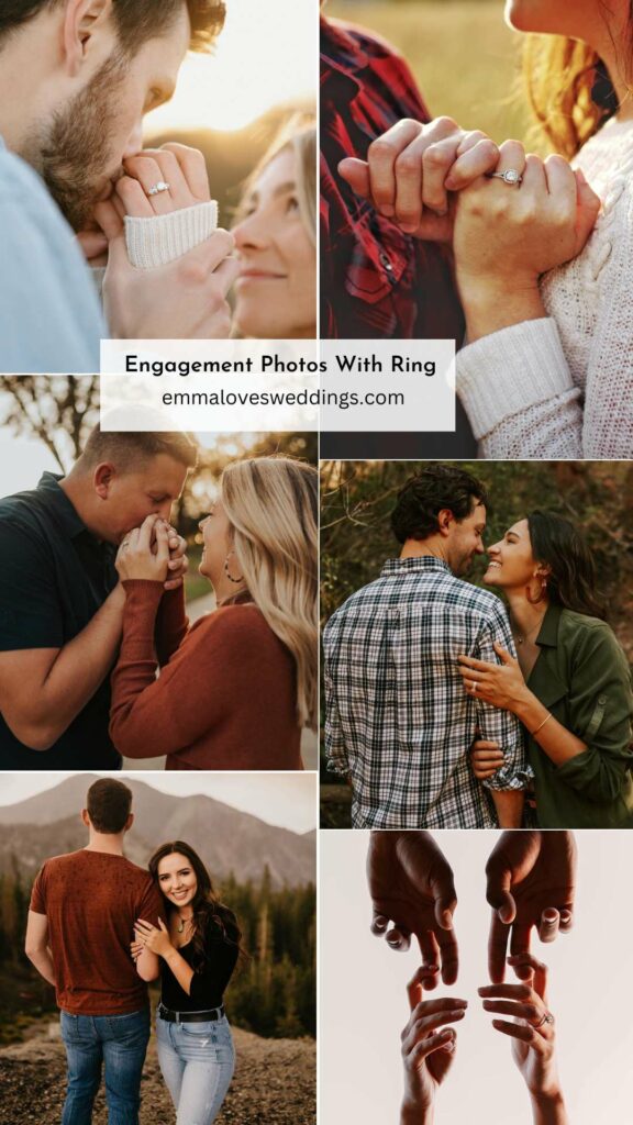 Engagement Photo Ideas With Ring