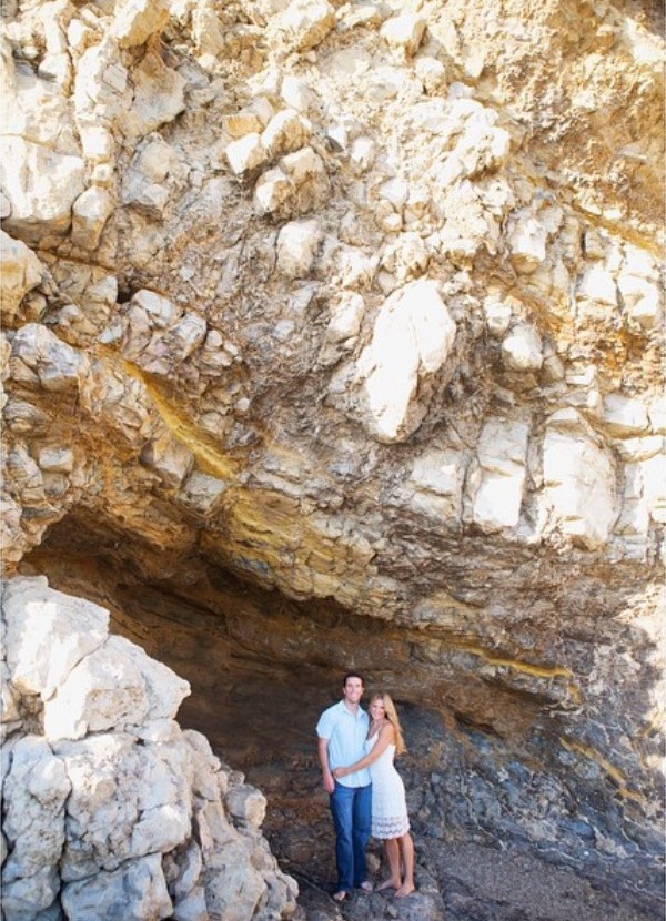Taking a hike up a high mountain or through a long cave is a romantic way to spend time together