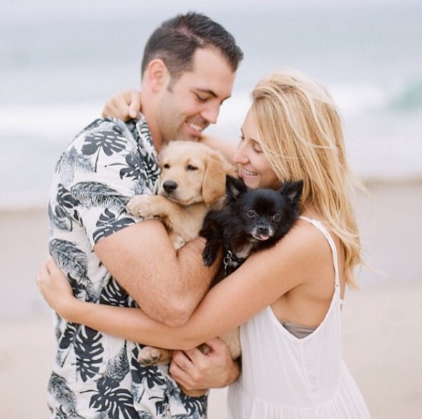Using your dog in your engagement photos is a great way of bringing some life and love into the album