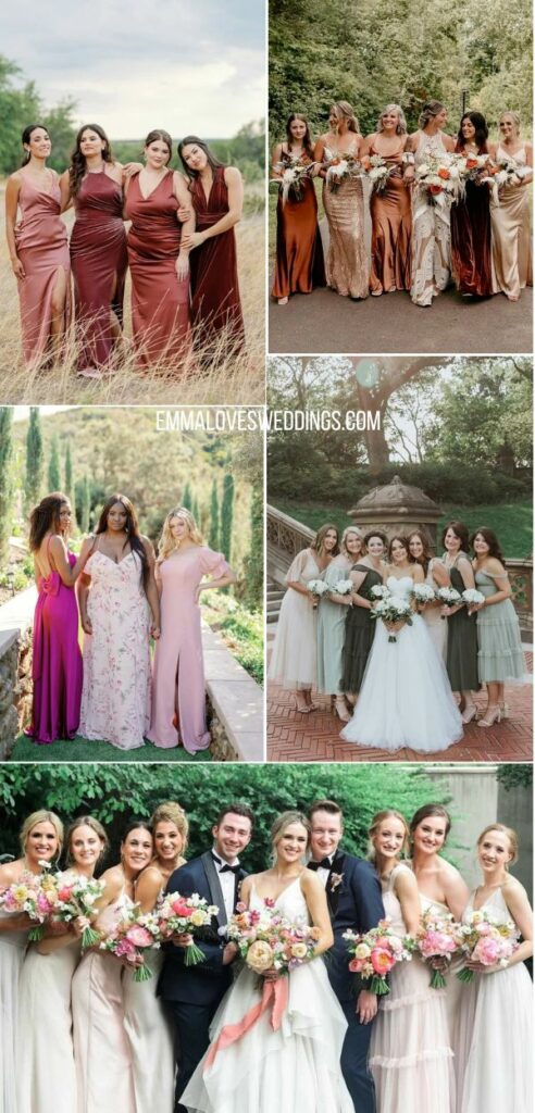 mix and match revelry bridesmaid dresses ideas