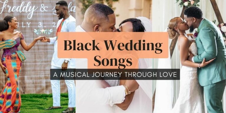 Top Black Wedding Songs That Will Make Your Heart Sing