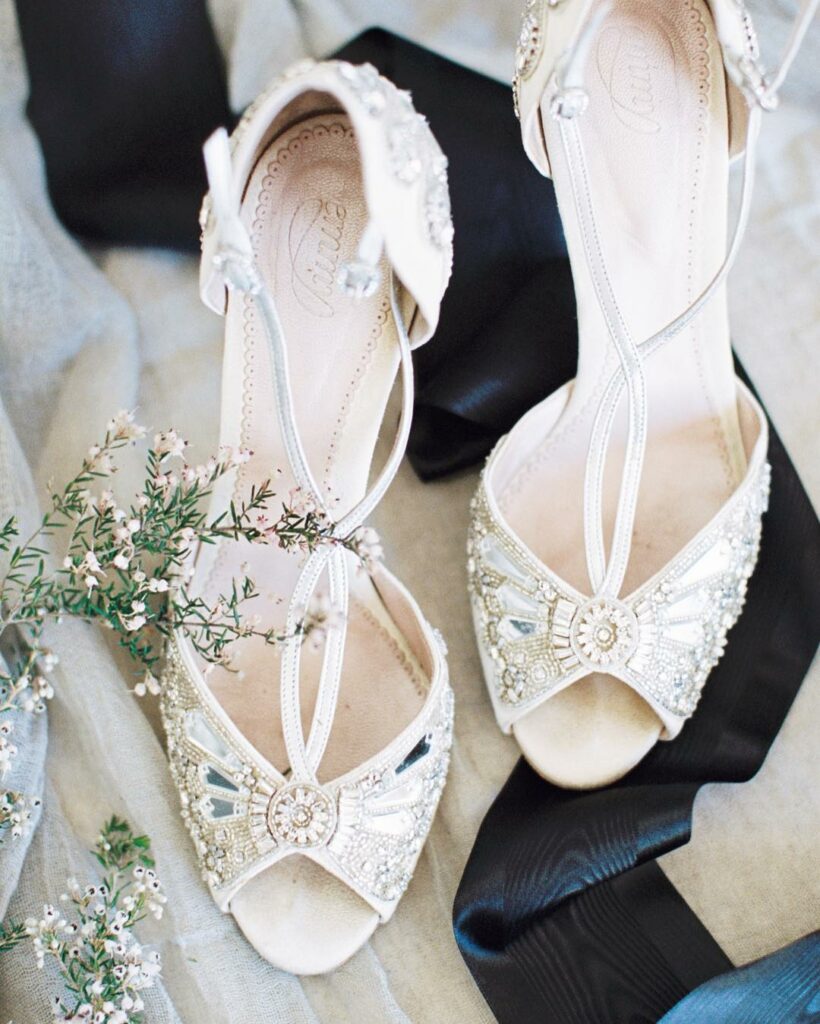 boho ivory wedding shoes