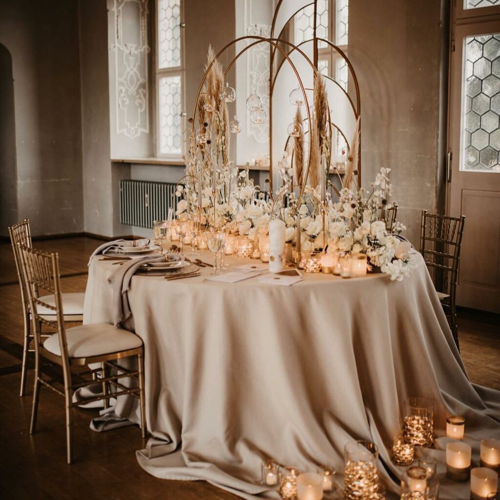 boho wedding table décor