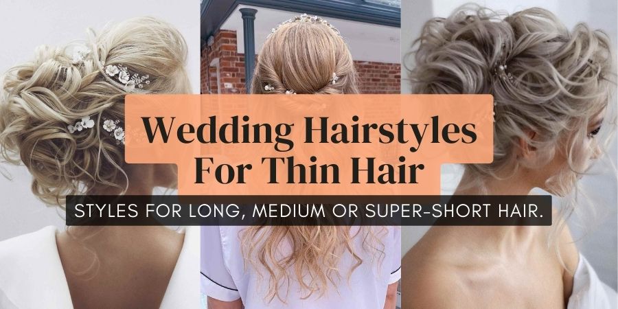 Stunning Wedding Hairstyles For Thin Hair