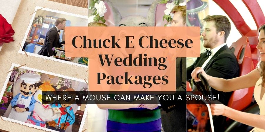 everything you need to know about chuck e. cheese wedding packages