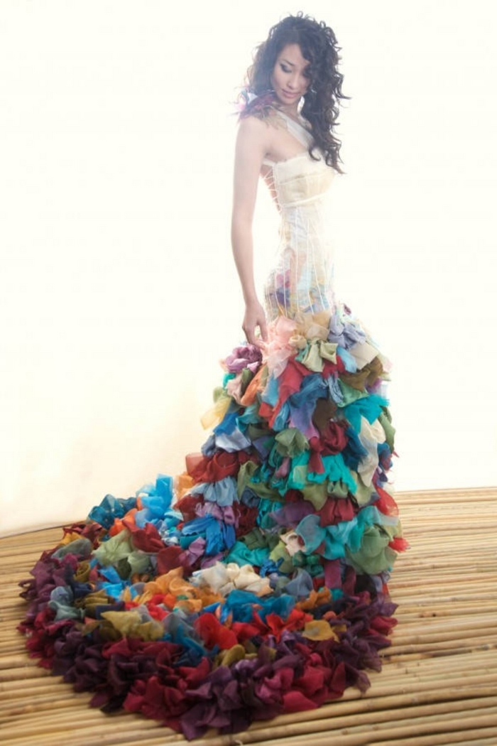 25 Best Rainbow Wedding Dresses That Are Perfect for Any Bride