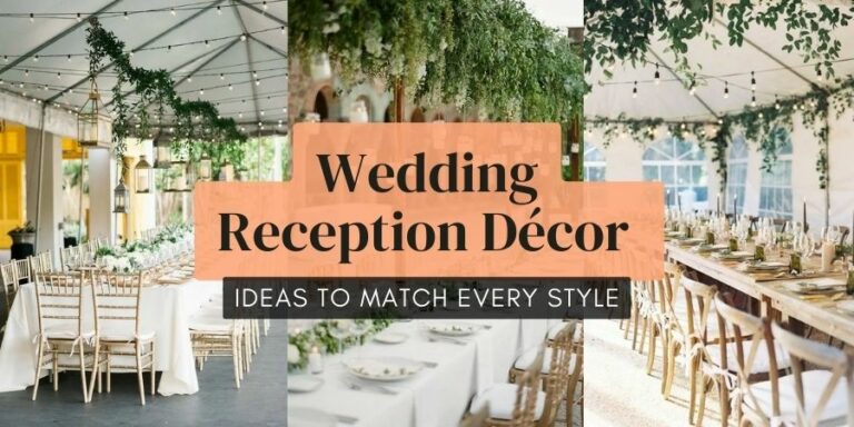 wedding reception decor ideas with lights and greenery