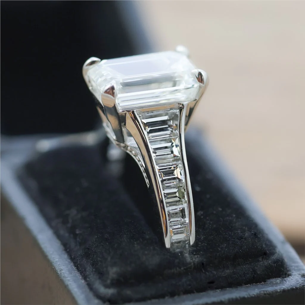 Embrace timeless elegance in your cherished moments with a vintage diamond engagement ring, an everlasting symbol of love to brighten your engagement journey